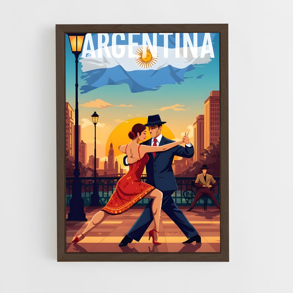 Poster Tango à Buenos Aires – affiche Danse (vue 5)